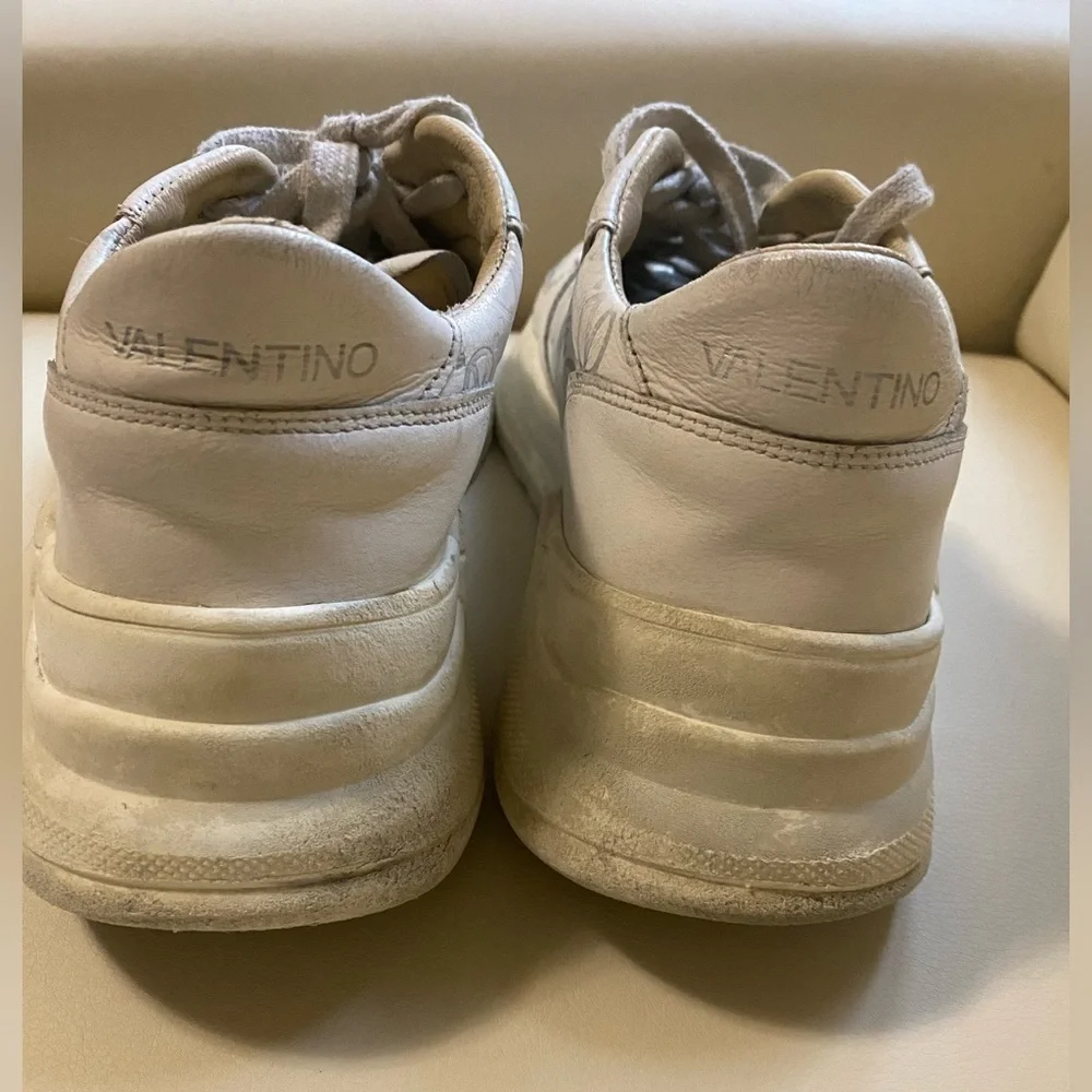 Valentino  Berenice Metallic Logo Women’s Sneakers